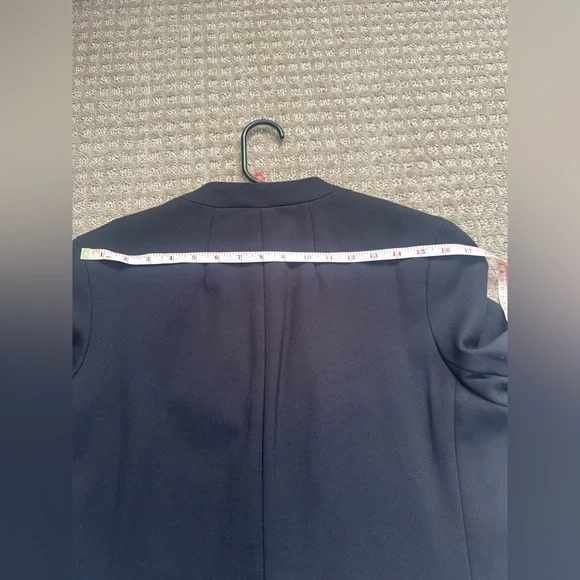 Spanx Women's The Perfect Oversized Blazer Collarless Black Size M - Picture 12 of 13